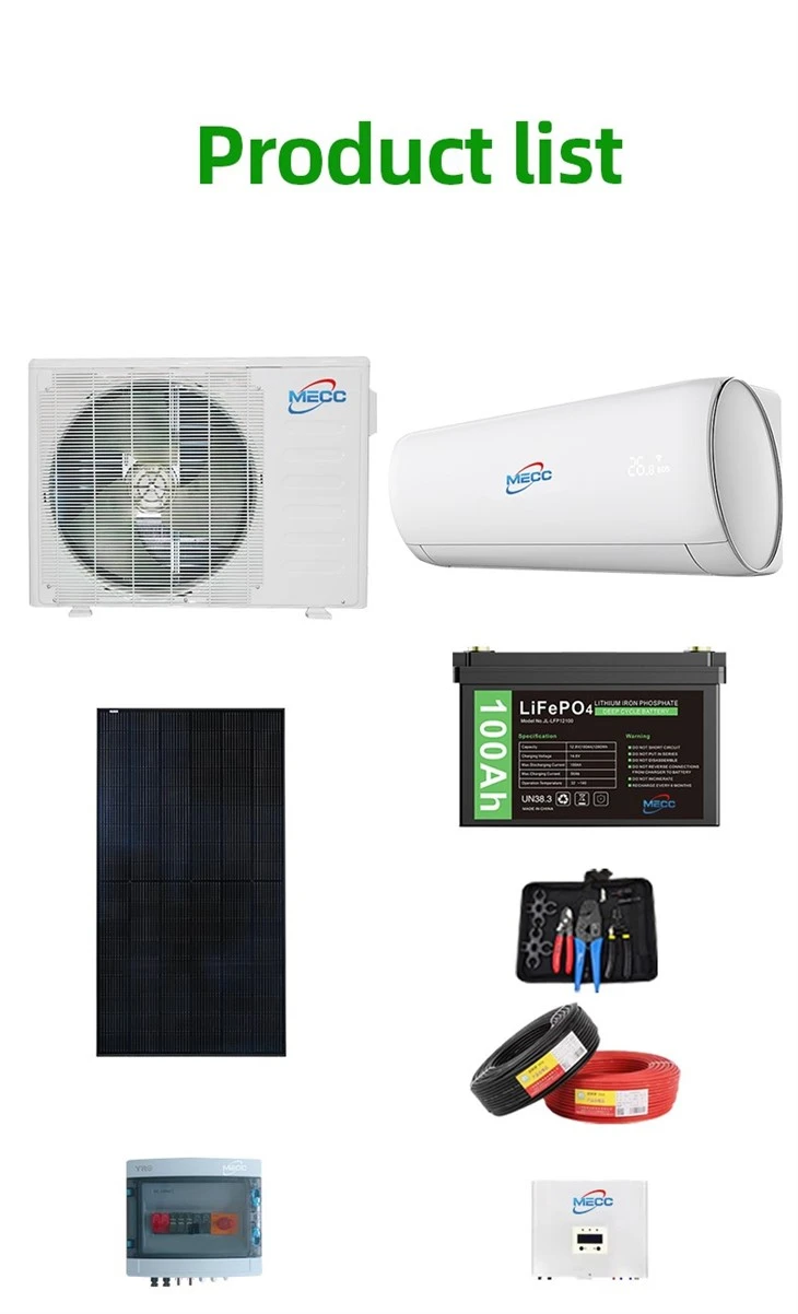 Powerful 24000btu Solar Air Conditioning Household Option