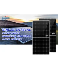 لوحة كهروضوئية زجاج مزدوج 570 وات